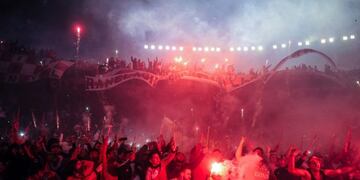 El encuentro finalizó 2-0 para River\u002E (Foto: Federico Lopez Claro)