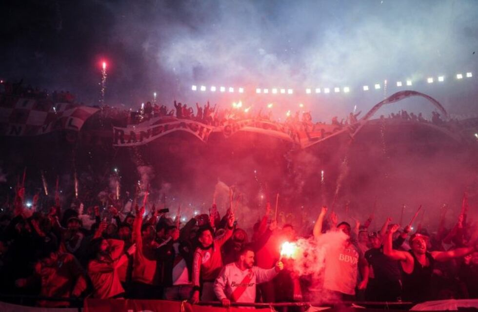 Todo el color del Superclásico en el Monumental por Copa Libertadores