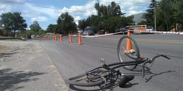 Mujer atropellada en Capilla del Monte