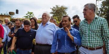 Ginés González García con el Ministro Décima