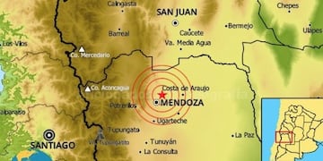 Mendoza, sismo\u002E