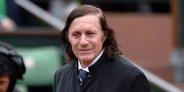 Preocupa la salud de Guillermo Vilas: lucha contra un deterioro cognitivo en Mónaco (Foto: AFP)