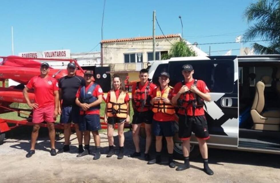 Bomberos de Arroyito participaron de una capacitación con el grupo GERS