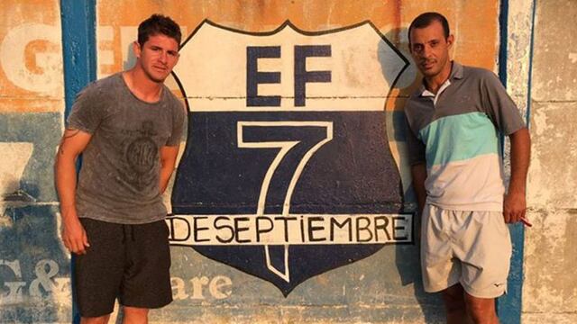 Robo y destrozo en el club en el que se inició Sperduti