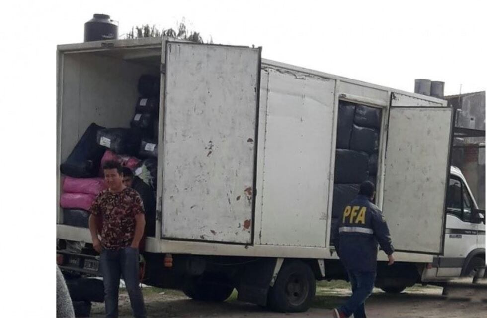 La Federal incautó ropa de dudosa procedencia en San Luis