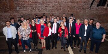 Alberto Fernandez e intendentes de Córdoba\u002E