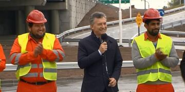 El presidente Mauricio Macri inaugura el intercambiador de Circunvalación y Ruta 34\u002E (DPA)