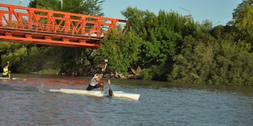 Foto archivo - Luciano Méndez - Palista de Gualeguaychú\u002E\nCrédito: Vía Gualeguaychú