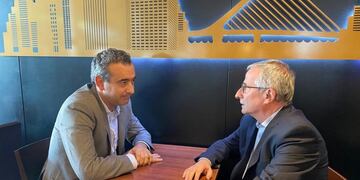 MIatello en Buenos Aires por los subsidios para el transporte santafesino\u002E Expectativa de Javkin por el aporte que llegaría a Rosario\u002E (@osvaldomiatello)