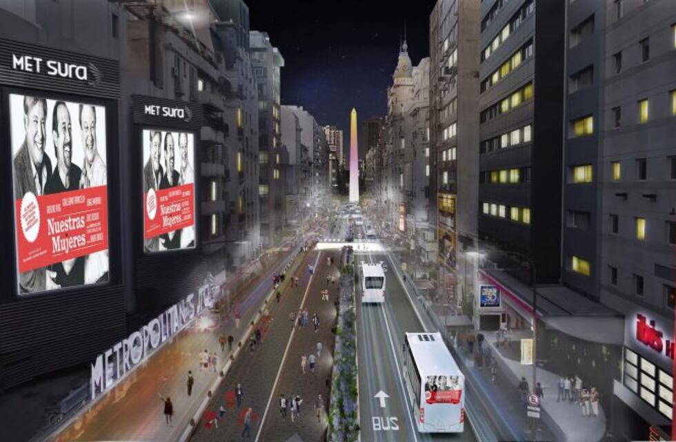 Así modificarán la Avenida Corrientes