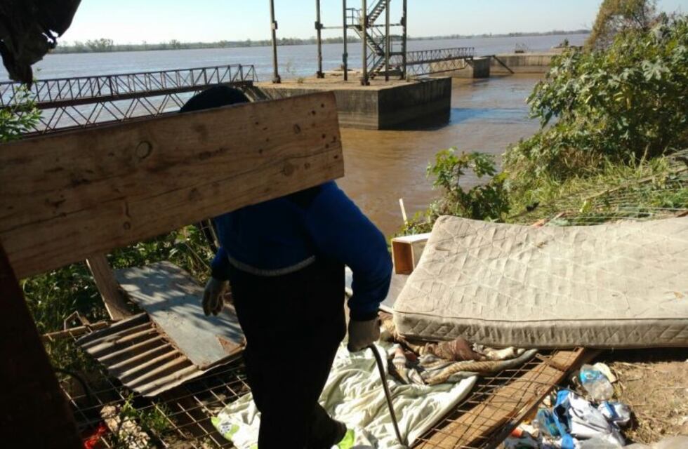 Desmantelaron un presunto aguantadero sobre la barranca del Paraná a la altura de Oroño