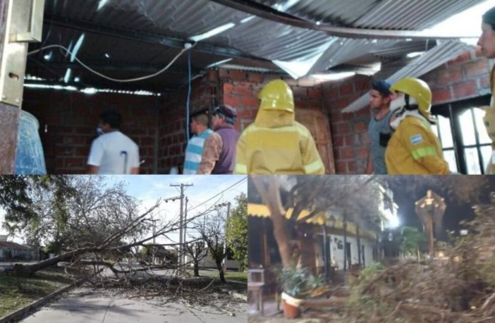 El viento zonda causó daños en la capital salteña y en los valles