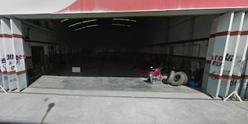 Principio de incendio en una cancha de fútbol 5