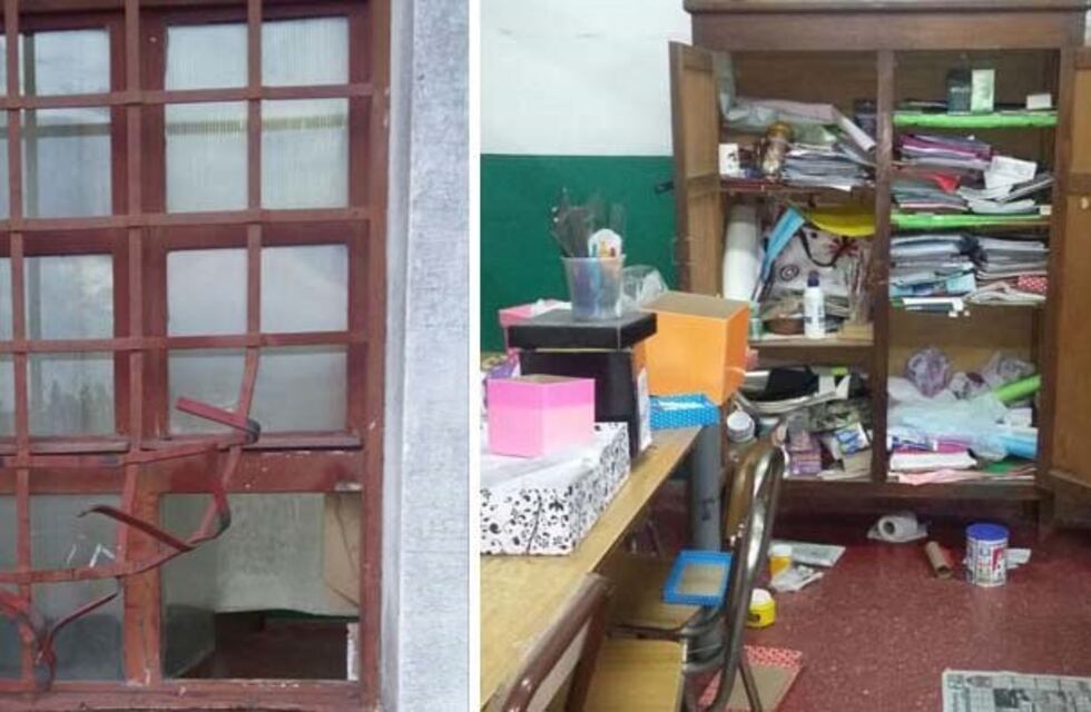 Vándalos ingresaron a una escuela de barrio Güemes y como no había nada de valor provocaron destrozos