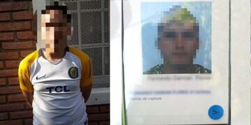 Prófugo de la Justicia detenido en cancha de Rosario Central\u002E (Ministerio de Seguridad de la Nación)
