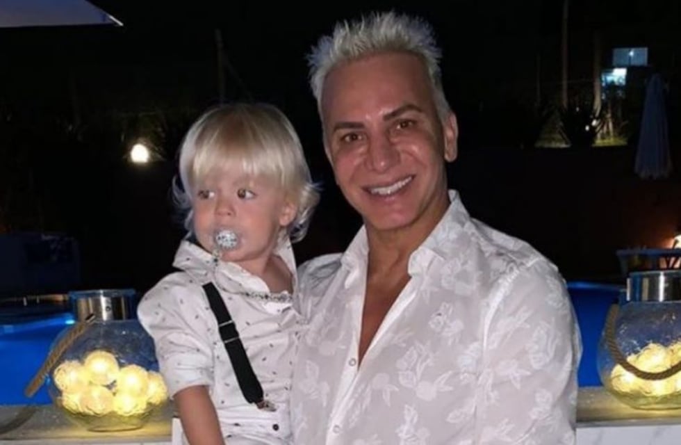 Flavio Mendoza le festejó el cumple a su hijo con deco alusiva al coronavirus
