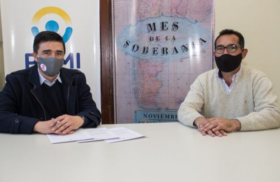 Sombra firmó un convenio con Ezequiel Galli