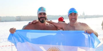 Darío Silva y Mauricio López los mendocinos que van al Mundial de Natación de Invierno en Eslovenia\u002E