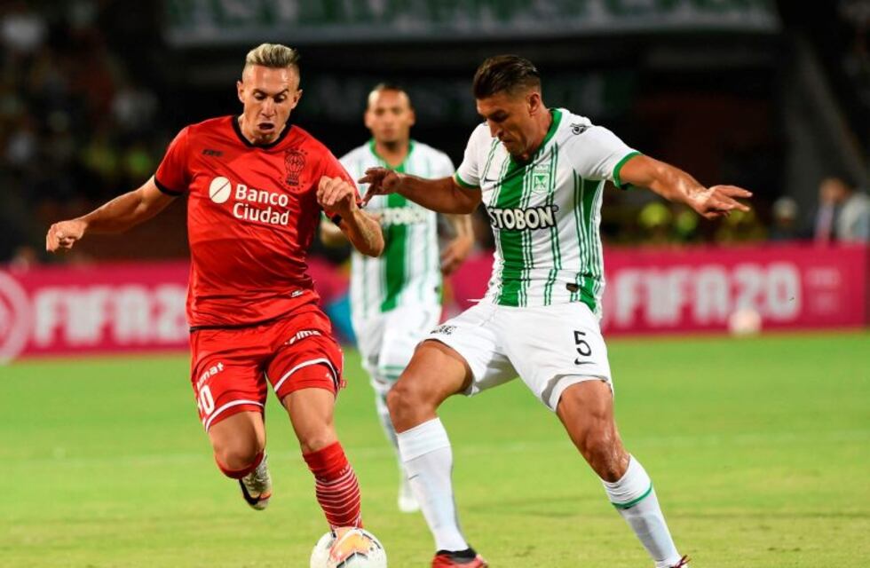 Huracán perdió 3-0 en la Copa Sudamericana ante Atlético Nacional en Medellín