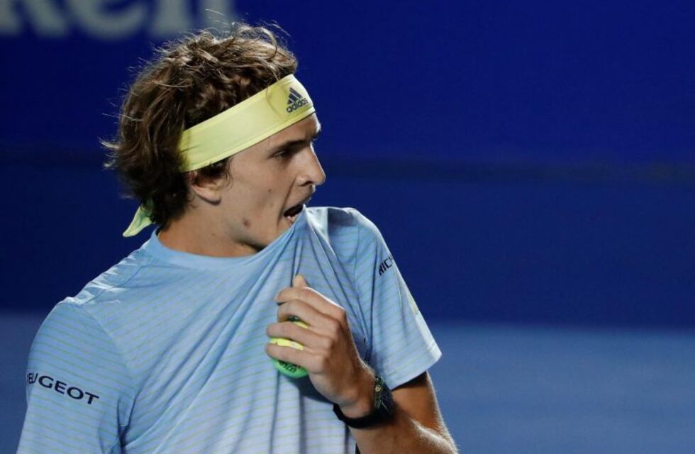 Insólito: Alexander Zverev atacó con la raqueta al juez de silla en medio del ATP de Acapulco