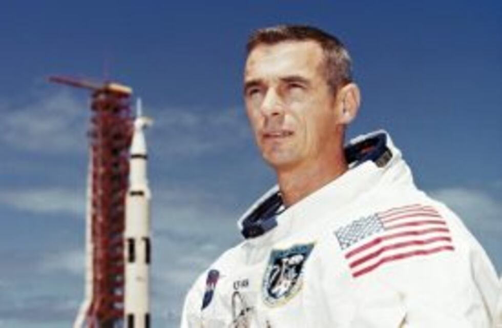 Murió Gene Cernan, el último hombre que estuvo en la Luna