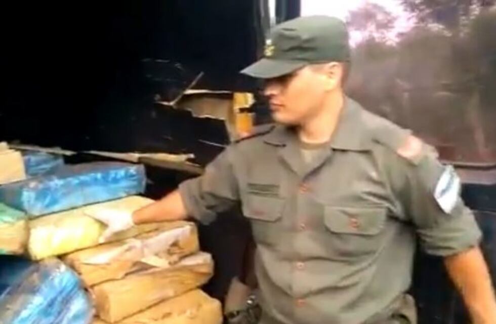 Eldorado: secuestraron más de dos toneladas de marihuana en una camioneta