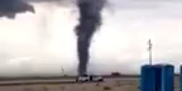 Tornado en Bahía Blanca