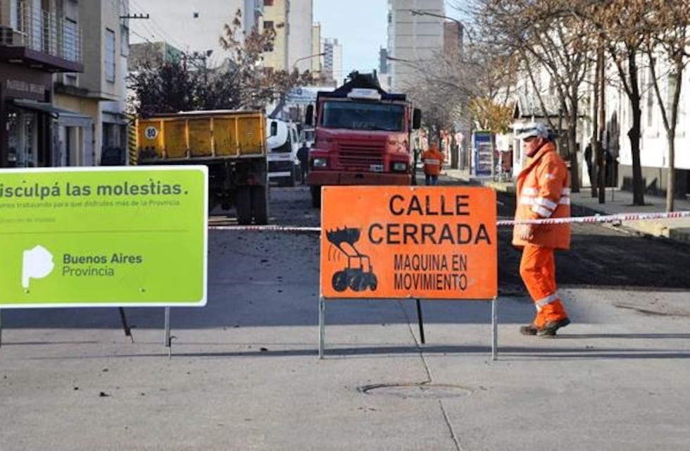 Calle Patricios cerrada al tránsito vehicular