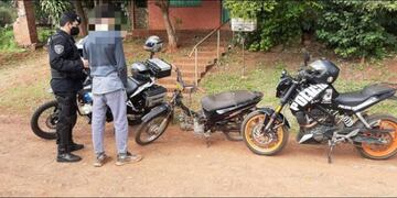 El detenido no tenía papeles de la moto en la que circulaba\u002E