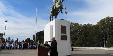 Acto de San Martín en Punta Alta