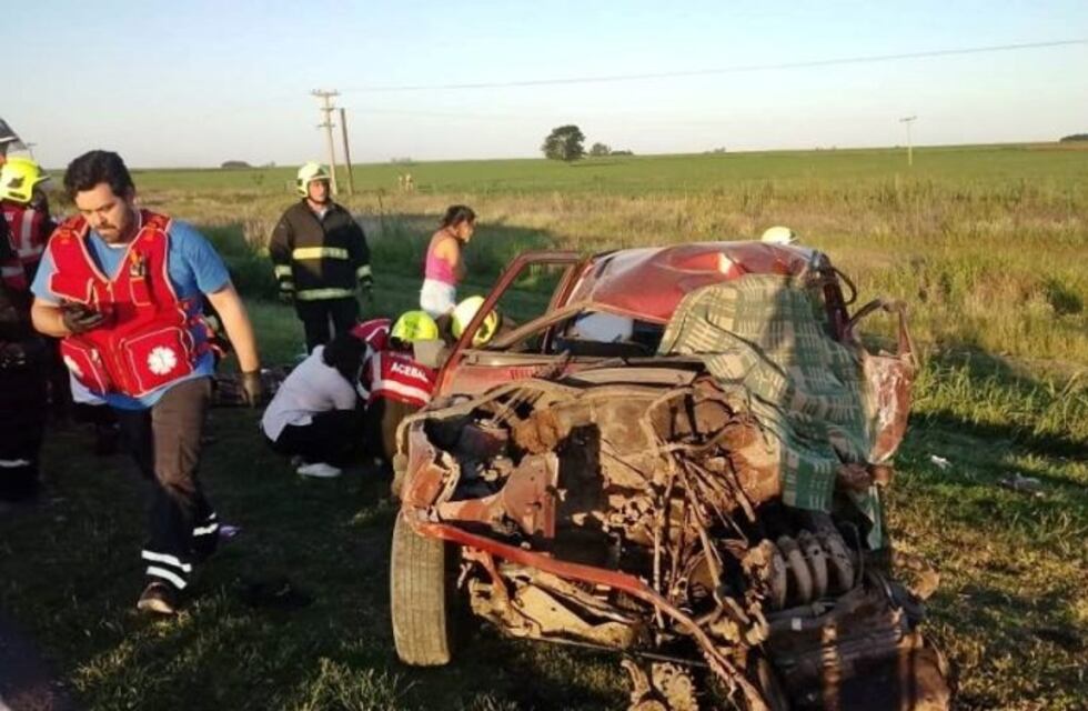 Falleció un conductor que chocó junto a su sobrina y su hijo en la ruta 18