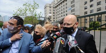 El abogado de Luis Chocobar, Fernando Soto. (Foto: Clarín)