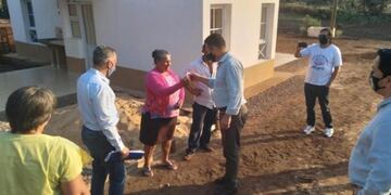 San Pedro: se hizo la entrega de viviendas