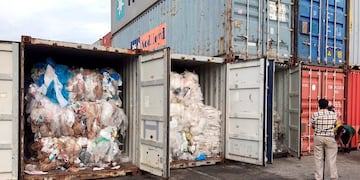 Importación de basura (Foto: Sea Seakleng/AP)