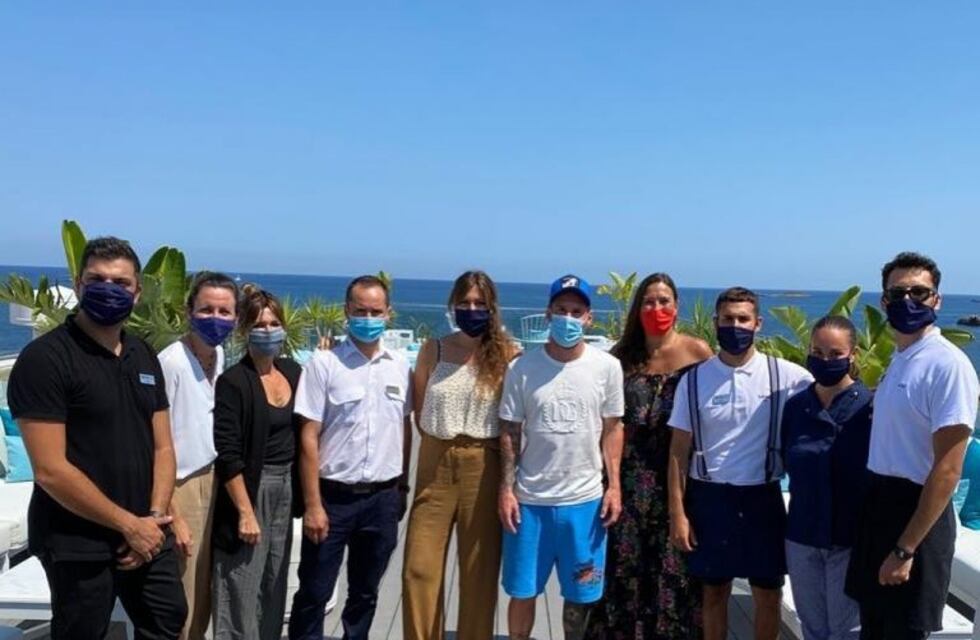 Antonela y Messi disfrutan de Ibiza desde su lujoso hotel