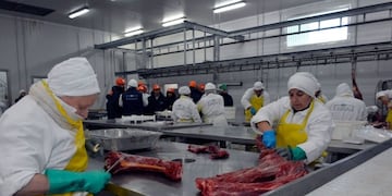 Claudio Vidal recorrió el lugar donde se instalará el primer matadero