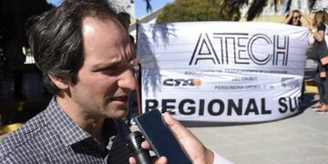 General de la Asociación de Trabajadores de la Educación del Chubut (ATECh) Regional Sur, Daniel Murphy\u002E