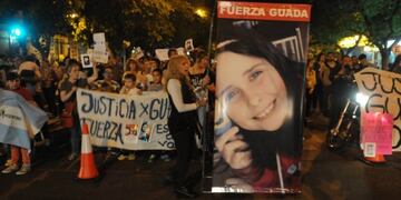 Marcha en pedido de justicia por la muerte de Guadalupe Codes\u002E
