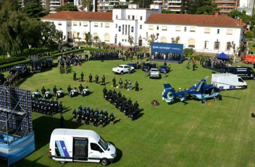 Patricia Bullrich presentó la nueva Policía Federal Argentina
