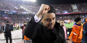 La exmujer de Marcelo Gallardo fue a ver el partido de River ante Boca y le envió un mensaje al DT\u002E (AP)