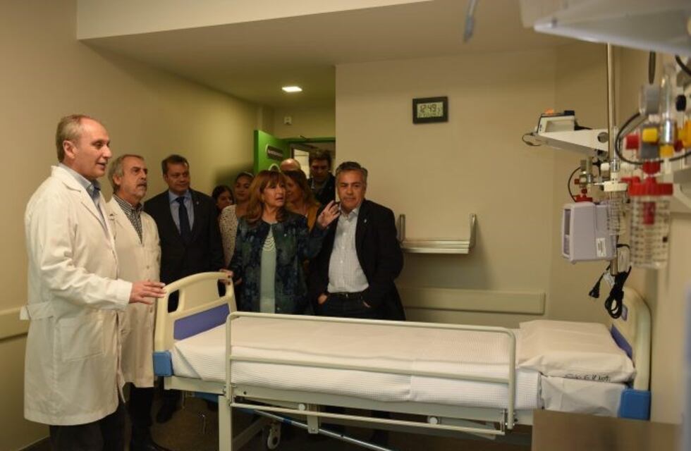 Inauguraron un nuevo sector de internación en el Notti