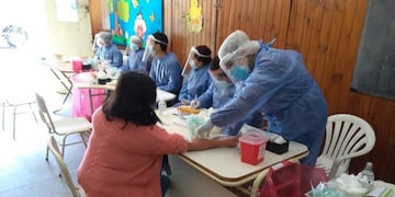 Coordinadores del COE recorrieron Malvinas Argentinas para supervisar medidas sanitarias\u002E