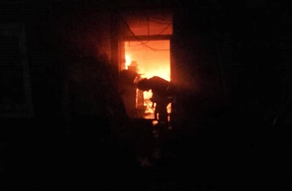 Se incendió una casa en Villa Allende por una estufa a gas