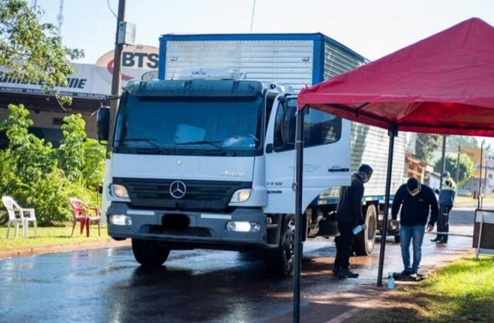 Eldorado activó un nuevo protocolo para los camiones brasileros que pasan por la ciudad