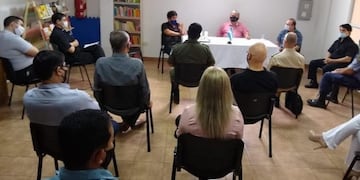 La reunión del comité fue convocada por el intendente Jorge Lezcano\u002E