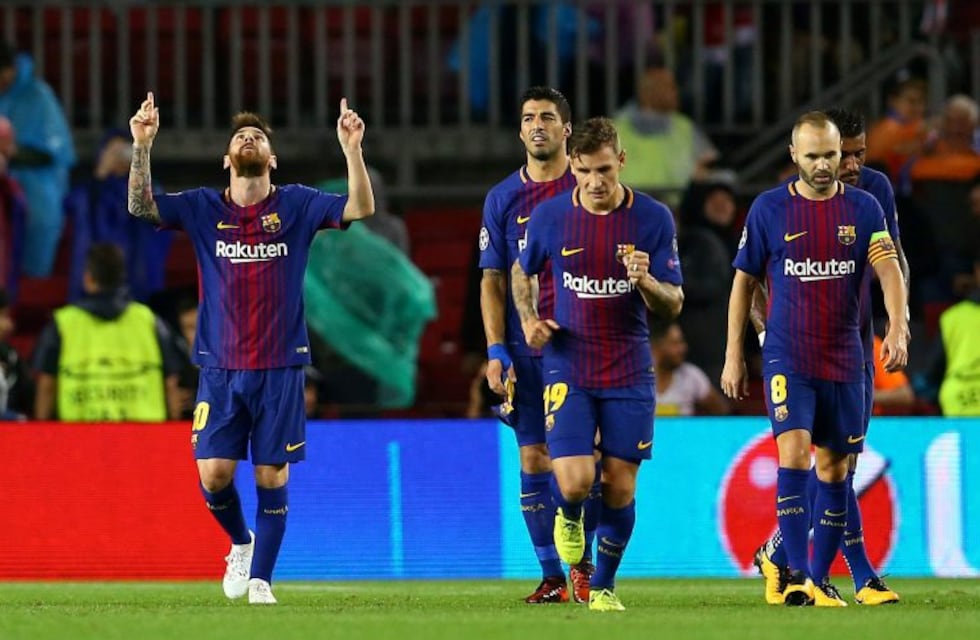Barcelona le ganó por 3-1 al Olympiacos griego