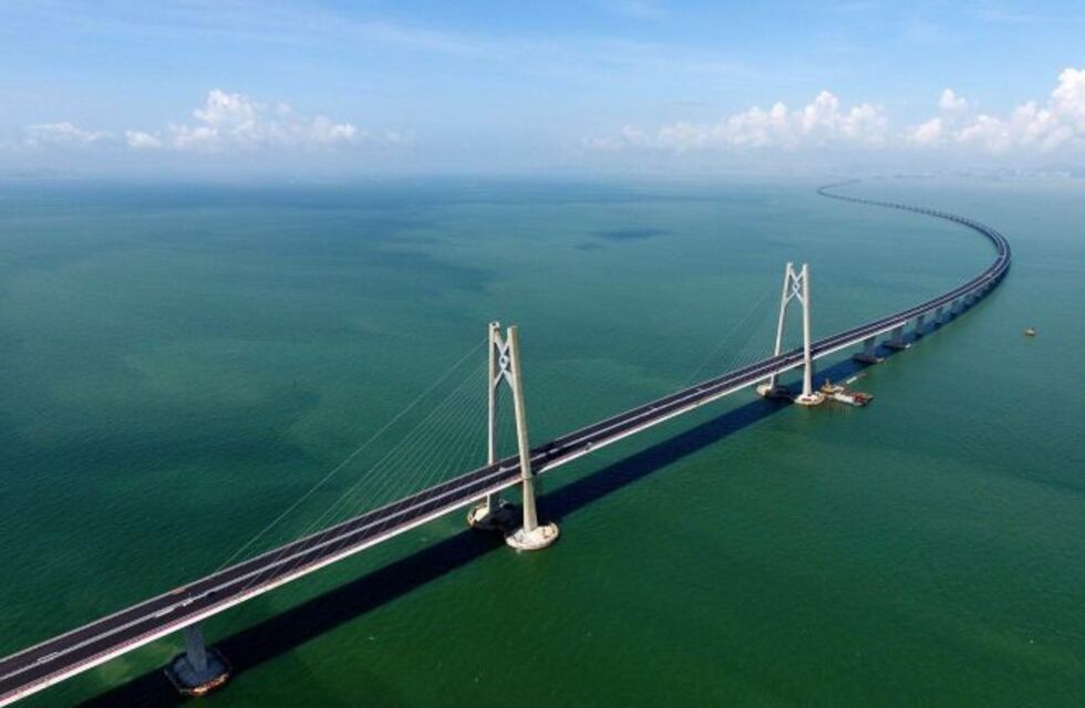 China inaugurará el puente marítimo más largo del mundo