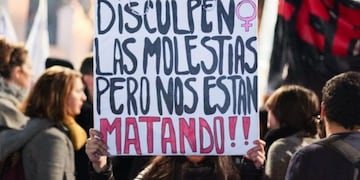 Marcha Ni una Menos, Mendoza\u002E