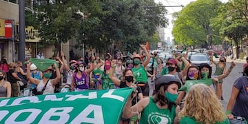 Caravana Verde en el centro de Córdoba