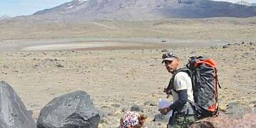 El arqueólogo Durán, halló cerámicos y bloques incas en el Sur de Mendoza\u002E